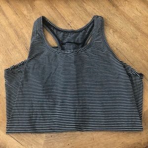 Striped Lululemon tank